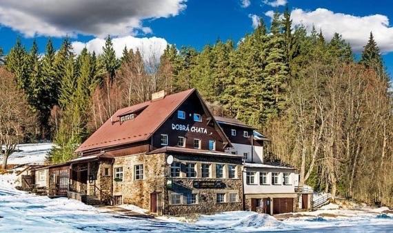 Horsky Hotel Dobra Chata Stachy Buitenkant foto