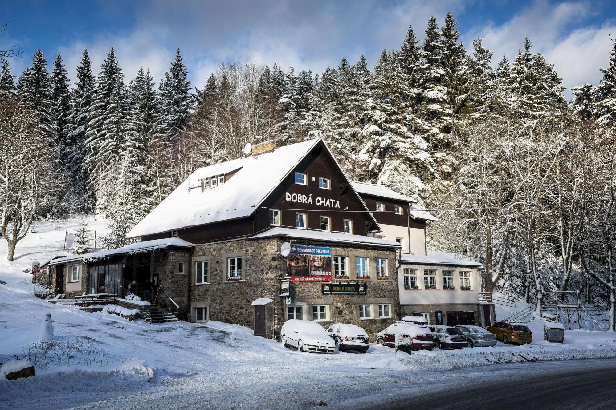 Horsky Hotel Dobra Chata Stachy Buitenkant foto